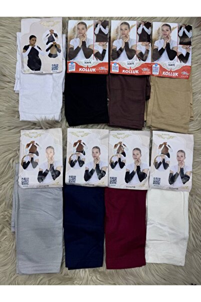 ALDAIYR 8 Pcs Hijab Sleeves Combed Cotton Prayer Sleeves Kol2908