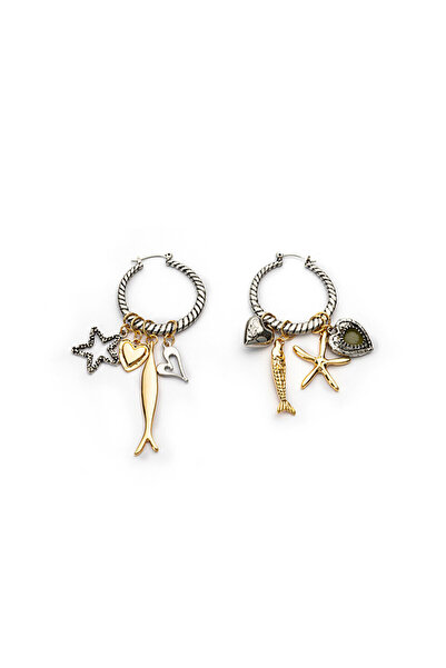 Twist KARMA FİGÜRLÜ HALKA KÜPE