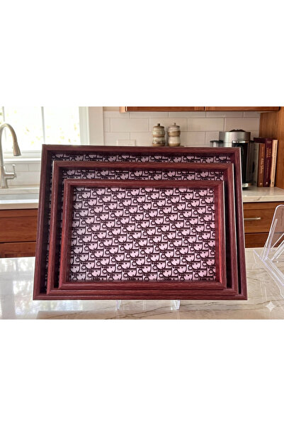 ceviz home züccaciye tekstil ltd şirketi Lüks Tasarım 3’lü Sunum ve Dekoratif...