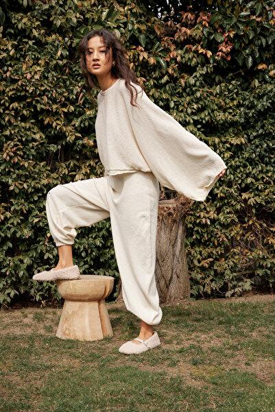 Nisan بنطلون بالون بخصر مطاطي