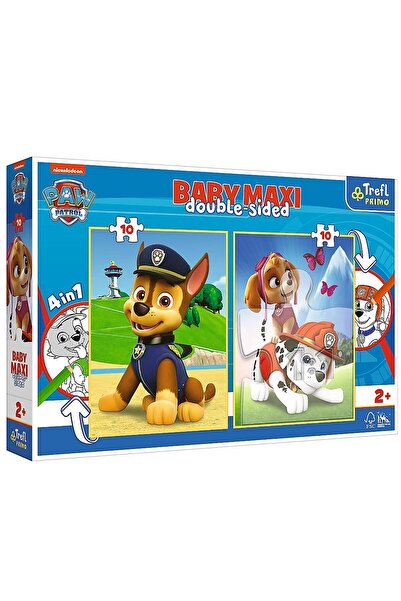 Vardem لعبة تريفل بازل بيبي بازل ماكسي 2×10 باو باترول (30×40 سم) - ستاندرد س...