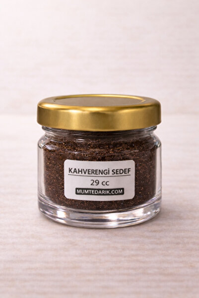 MUMTEDARİK Kahverengi Metalik Toz Pigment Boya 29cc