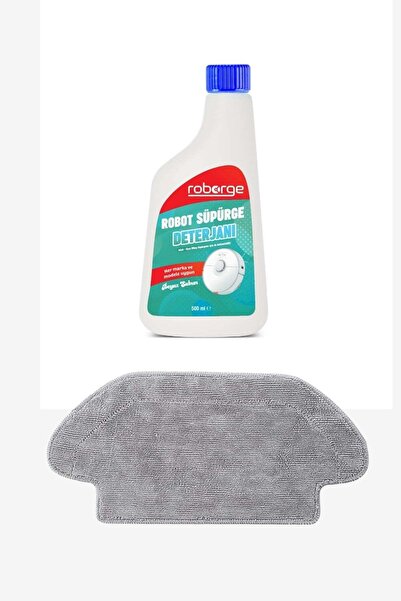 Roborge Viomi V3 Robot Aspirator cu mop + Detergent pentru aspirator robot - ...