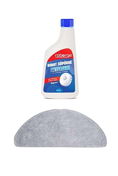 Roborge روبروك Q10P+ مكنسة كهربائية روبوتية مع قطعة قماش للمسح + منظف للمكنسة...