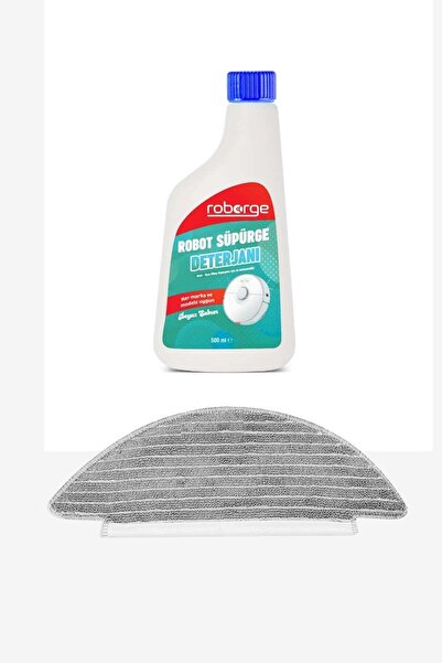 Roborge قماش تنظيف المكنسة الكهربائية الروبوتية فيومي V5 برو + منظف المكنسة ا...