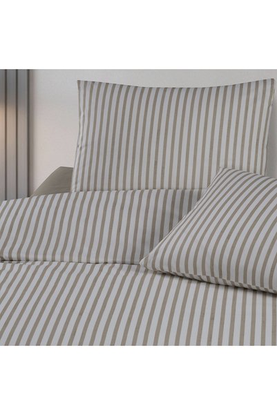 Altınbaşak Set cuvertură de pilota Lani king size Ranforce Bej (3 piese) 220x240/50x70 Bej