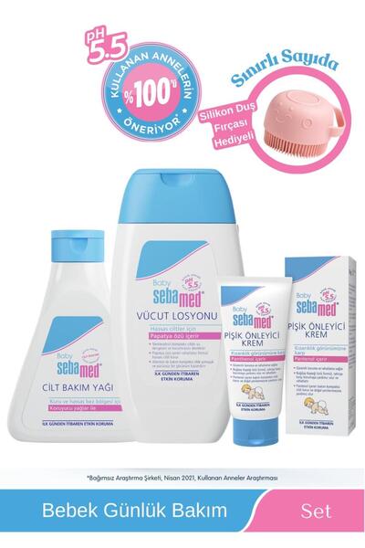Sebamed Baby Bebek Günlük Bakım Seti