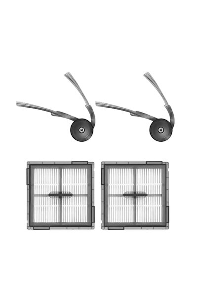 Roborge Set de 4 piese de schimb compatibile cu aspiratorul robot Roborock Q10P+