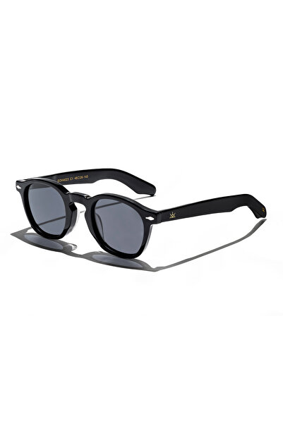 EYE OF HORUS Eoh4023 C1 Black Acetate Unisex Sunglasses