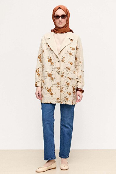 Setrms Çiçek Desenli Blazer Ceket