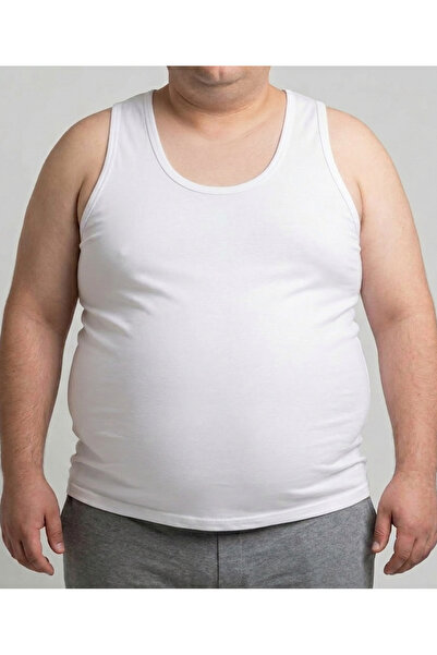 balkonda Men's Singlets Cotton Pack Super Oversized Large Size Economical Pac...