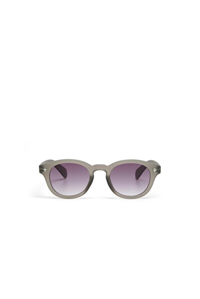 Okkia Milano Unisex Sunglasses Sheer Gray / Lens: Black Gradient