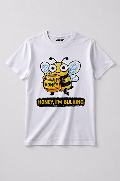 JOLT Alb distractiv unisex, model tricou Nr.: 001