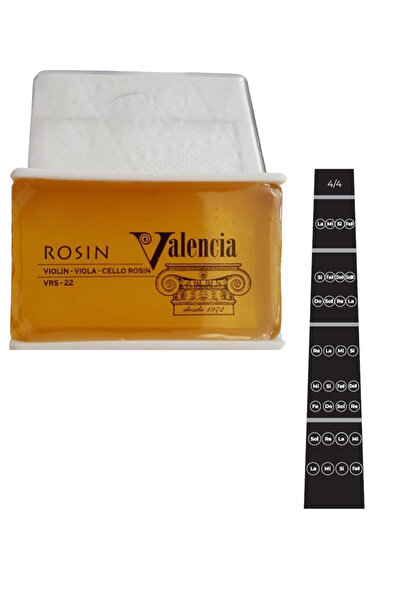 Valencia Reçine (4/4 Nota Etiketi Hediye)