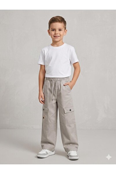 Musti kids Boy's Baggy Gabardine Pants