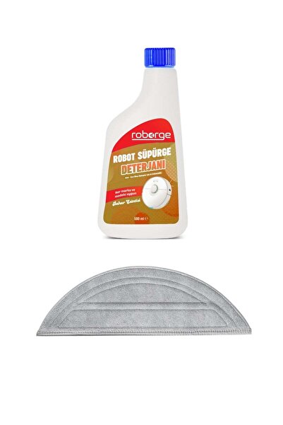 Roborge Roborock Saros 10 Robot Aspirator cu Pânză de Mop + Detergent pentru ...