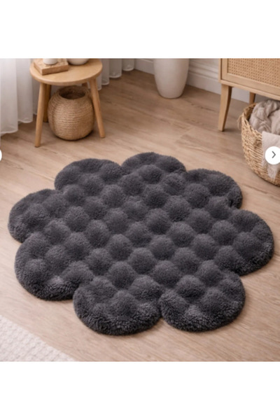 SERİA HALI PAPATYA DESENLİ YUMUŞAK PUFY BUBLLE HALI