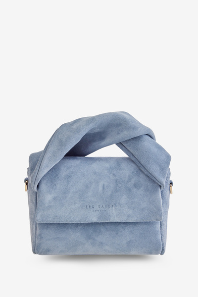Ted Baker Mavi Süet El Çantası