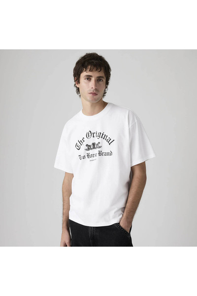 Levis Ανδρικό T-shirt Levi's Graphic Tess 008B4-0000 Λευκό