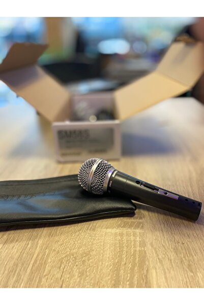 Shure Mikrofon SM58b Mikrofon Kablosu Aparatı Kılıf Hediye