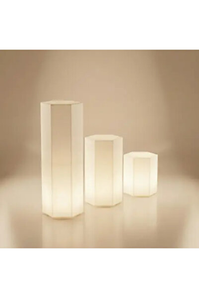 MYASEM STORE Wide Stand Set 3 Pieces LED Lighting