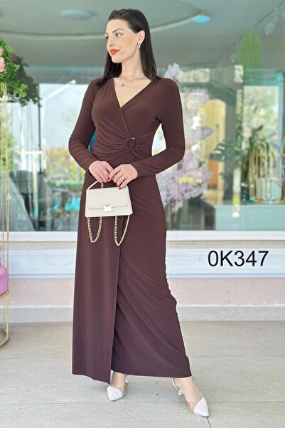 İnce Topuk Double Breasted Dress 0K347