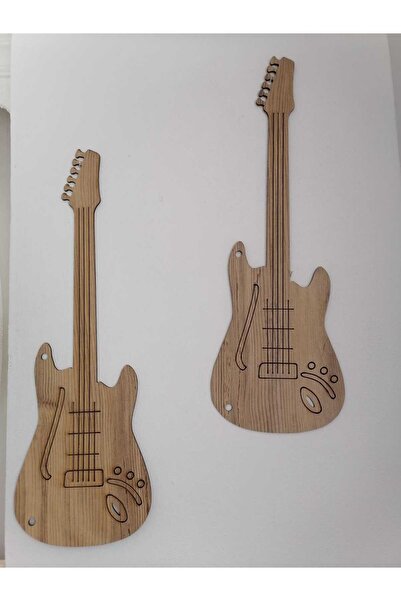 Etkinliklere Ve Duvar Dekorasyonlarına Özel Çocuk Gitarı 3mm Mdf