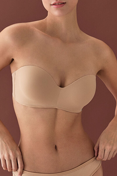 Intense Lingerie 1600 Desteksiz Straplez Sütyen