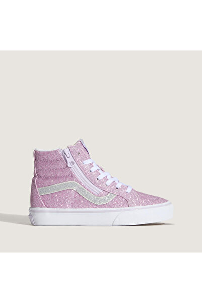 Vans Sk8-Hi Reissue Side Zip детски розови кецове