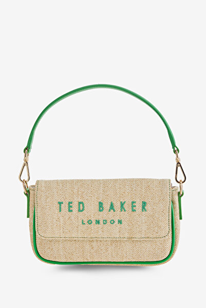 Ted Baker Yeşil Hasır Askılı Çapraz Çanta