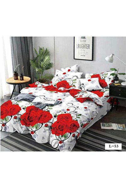 Truva Home Finet Bed Linen 6 Pieces, 230x250 cm – Superior Quality and Comfort