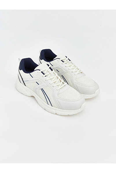 LC Waikiki Vizyon New Season Lace-Up Mesh Detailed Men's Sports Shoes