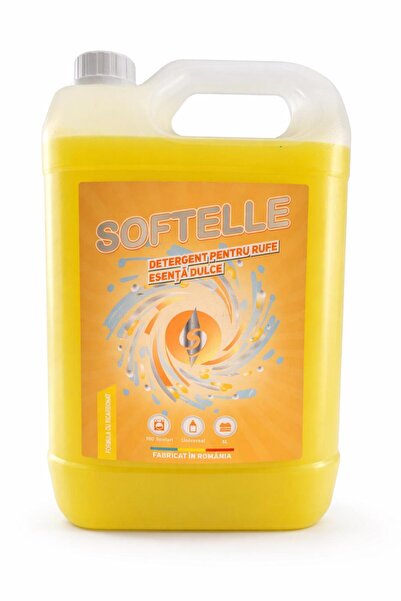 softelle Detergent lichid de rufe, parfum dulce și proaspăt, 5 l