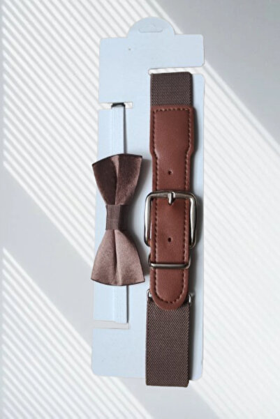 meriç bebe - bütün çocuklar melektir. mrc Boys' Belt and Bow Tie Set with Ela...