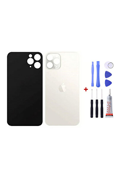Yedcom Iphone 11 PRO Beyaz Arka Cam Kapak Arka Pil Kapağı