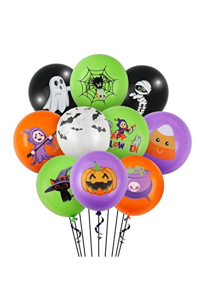 OEM Halloween Latex Balloons - Set of 30 pcs - size 30 cm - Multicolor - Them...