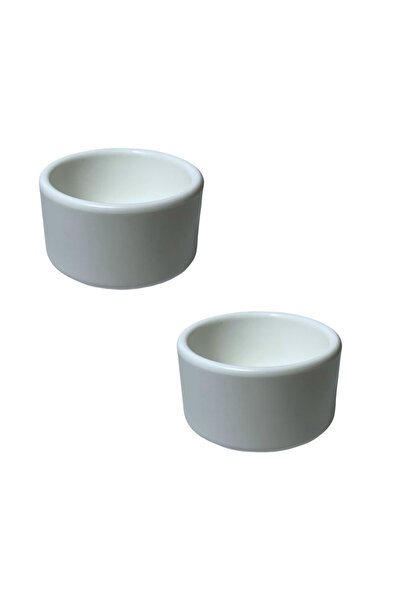 OEM Animalplast Hrănitoare Păsări - Set 2 bucăți - mărime 7cm - Alb Plastic -...