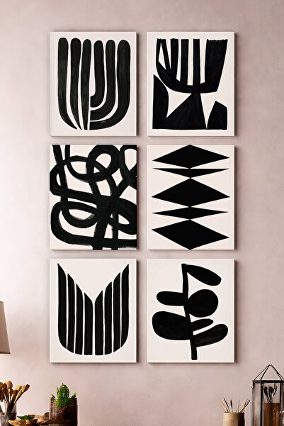 HOMEPACK Set de pictură pe pânză din 6 piese, Pictură pe pânză ELIT008