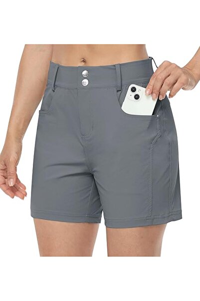 OEM MoFiz Trekking Shorts - Women's Sports - size 32 - Gray - Waterproof Moun...