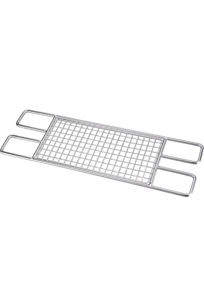 OEM Inox Grătar - Oțel Inoxidabil 304 - mărime 40x13 cm - Argintiu - Accesori...