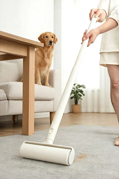 NESS HOME Myclean 60 Φύλλα Long Με χερούλι Ρολό για συλλογή τριχών