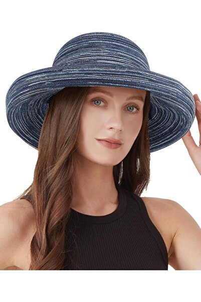 OEM Zylioo Sun Hat - Sydney - size 62 cm - Blue Polyester - UV Protection UPF...