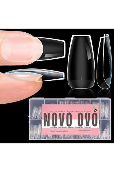 OEM Extra Thick Unghii False Gel - PMMA - mărime 336 Bucăți - Transparente - ...