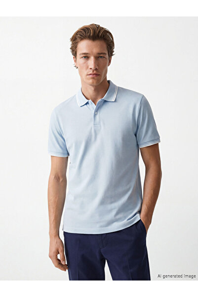 LC Waikiki Ozmarka New Season Polo Neck Men's Piqué T-Shirt