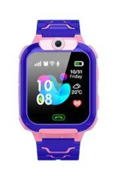 OEM Smartwatch Copii Q12 Roz, 1.44 inch, Silicon, Localizare LBS, SOS, Apel, ...