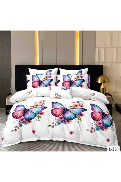 Truva Home Finet Bed Linen 6 Pieces, 230x250 cm – Superior Quality and Comfort