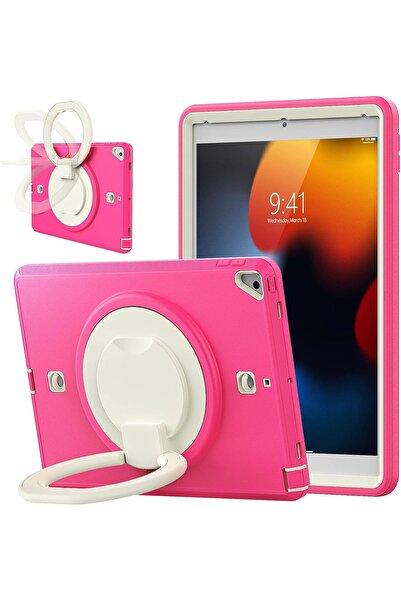 OEM Tech-Protect Husă iPad 9/8 - 10.2 - mărime 10.2 inch - Roz - Stand Rotati...