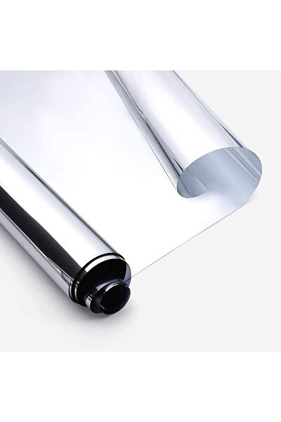 OEM Rove Folie Geam Oglindă Argintie 90x200 cm Protecție UV Izolare Termică A...