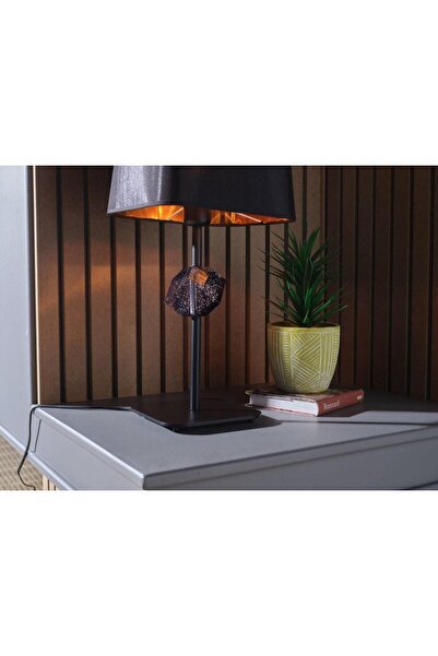 Doqu Home Rante Abajur Siyah Aydınlatma