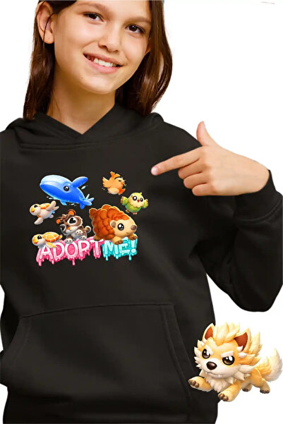 OEM Hanorac Copii Fete Roblox Adopt Me Arici Balena